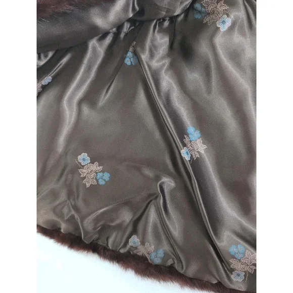 Vintage 1940's Brown 'Schwab's San Francisco' Fur Capelet Shoulder Wrap - Glam - Picture 7 of 7